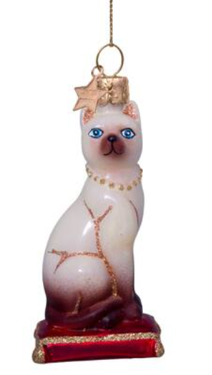 Vondels, Ornament siamese cat