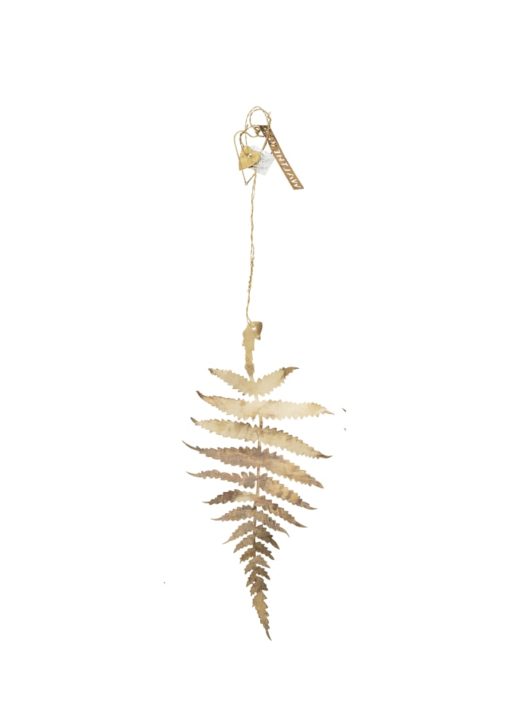 W&CO, fern brass