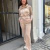Juicy Couture, Delray Trackpant gold caramel