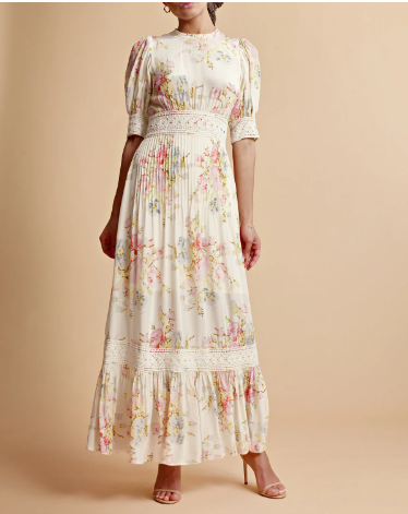 ByTimo, Satin Embroidery Dress