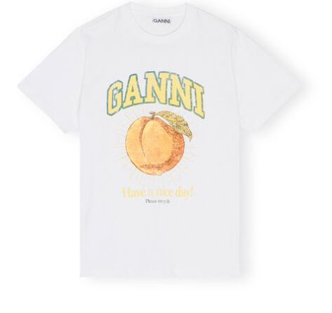 Ganni, Relaxed Peach T-shirt