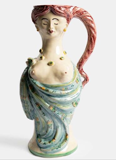 Les Ottomans, Sculpture Jug, Woman
