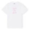 Ganni, Basic Jersey Pink Bunny Relaxed T-shirt