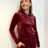 Juicy Couture, Classic Velour Zip Hoodie Tawny Port