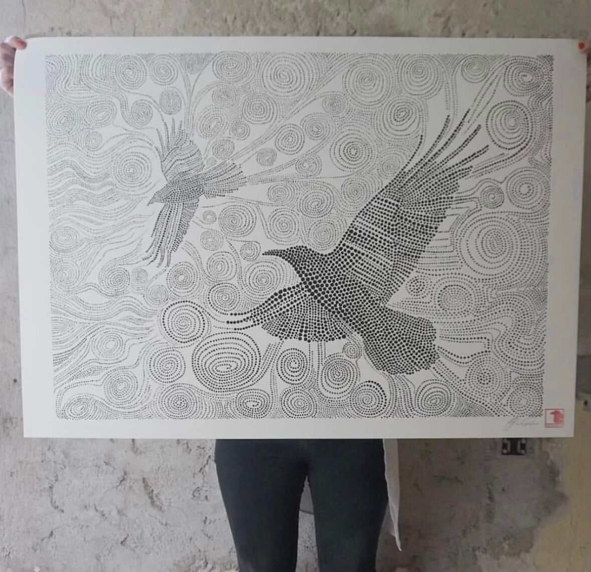 Kajsa Cramer, Graphic Print Ravens