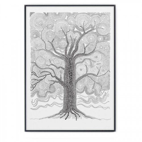 Kim Cramer, Graphic Print Oak Tree