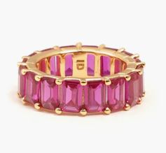 Izabel Display, Chunky Ring Pink Gold