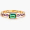 Izabel Display, Ultra Slim Ring Green Gold