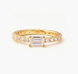 Izabel Display, Ultra Slim Ring White Gold