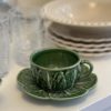 Bordallo Pinheiro, Tea Cup & Saucer