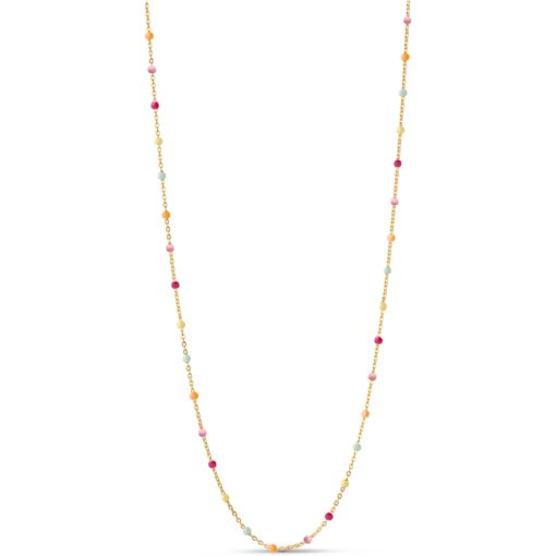 Enamel, Lola rainbow necklace