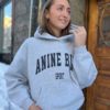 Anine Bing, Harvey Sweatshirt Heather Grey