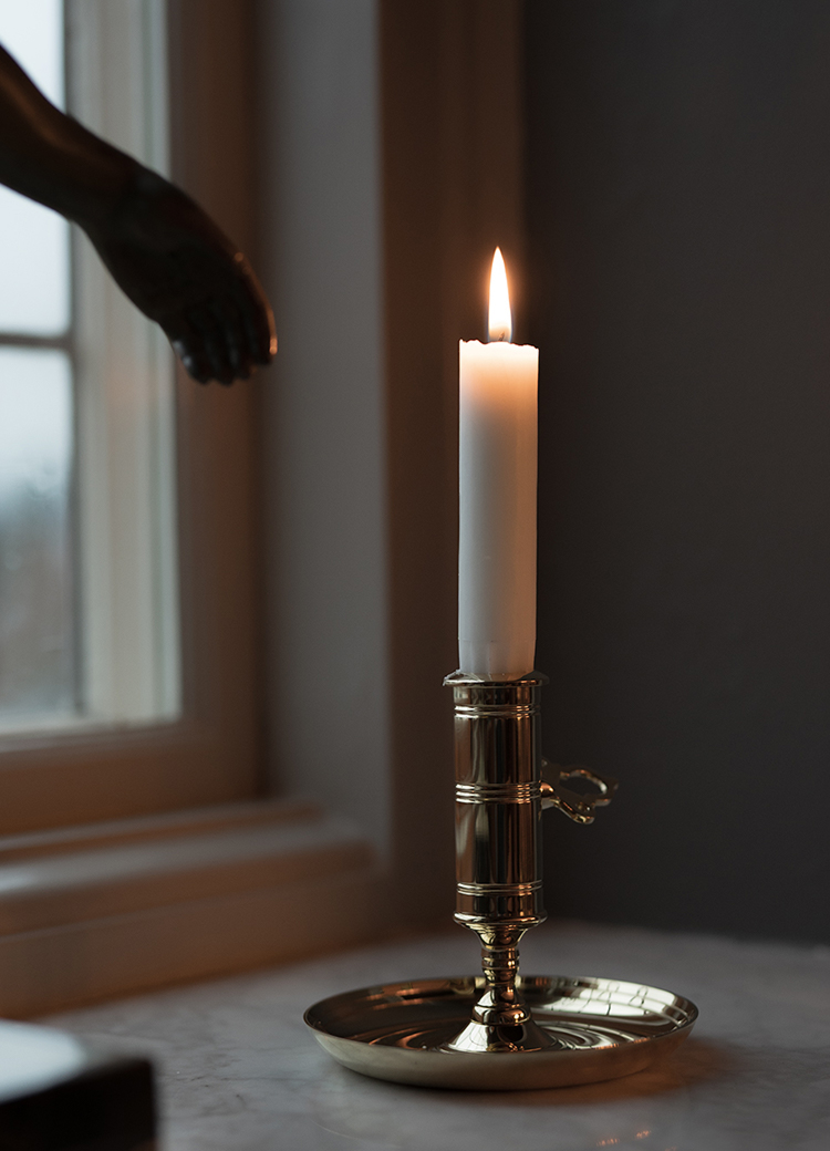 Skultuna, Office Candlestick Brass