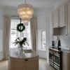 Meuble, Fontaine Chandelier 4 Layer White/Chrome