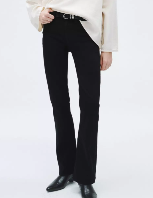 Rag & Bone, Peyton Mid-Rise Bootcut Black