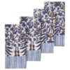 Bungalow, Napkin Jasmine indigo 4pcs