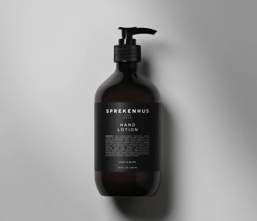 Sprekenhus, Hand lotion - 500ML love is blind