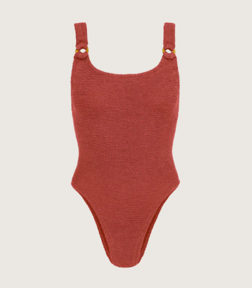 Hunza G, Domini swim metallic rosewood