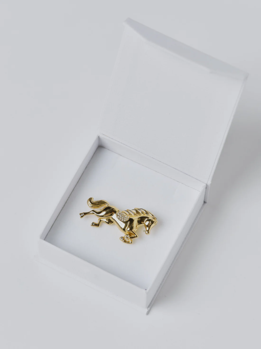 Englund1917, Horse Pendant Gold