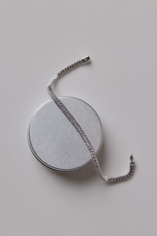 Englund1917, Tennis Bracelet Silver