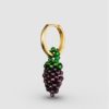 Pura Utz, Mini Grape Earring