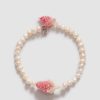 Pura Utz, Pearl Pale Strawberry Bracelet