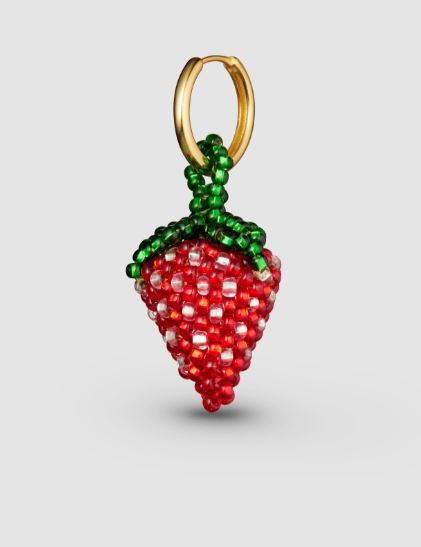 Pura Utz, Strawberry Earring