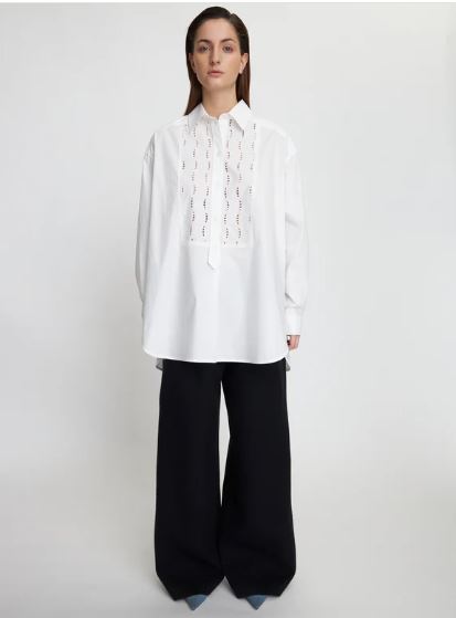 Stella nova, Oversized shirt with embroideries