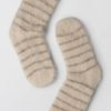 FWSS, Monepellier Cosy Socks Cream Stripe