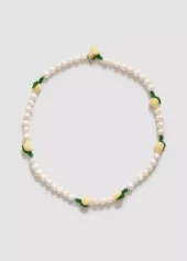 Pura Utz, Halskjede - Pearl Multi Lemon