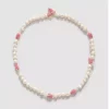 Pura Utz, Halskjede - Pearl Multi Pale Strawberry
