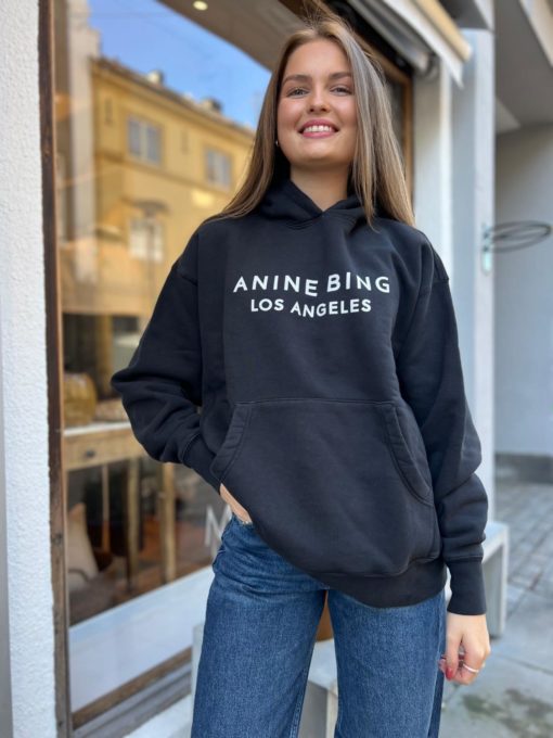 Anine Bing, Alto Hoodie black