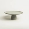 Kajsa Cramer, Cake Plate small greengrey