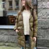 Taion, Volume Down Coat Olive