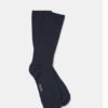 Aiayu, Wool Rib Socks navy