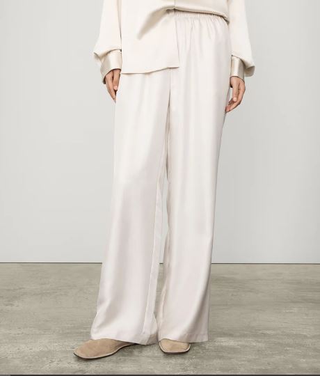 Lisa yang, Wide leg trousers champagne