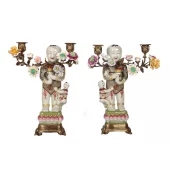 G&C, Chinese figurines candle holder