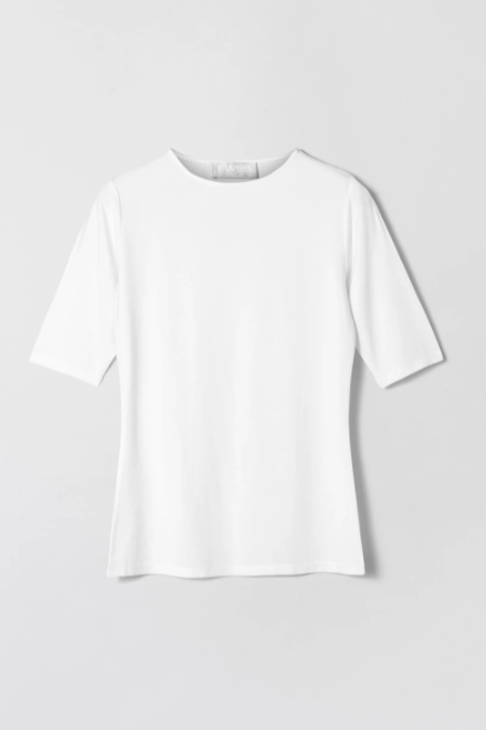 FWSS, Modal Midi Sleeve Tee Off White