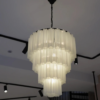 Meuble, Fontaine Chandelier 4 Layer Black/White