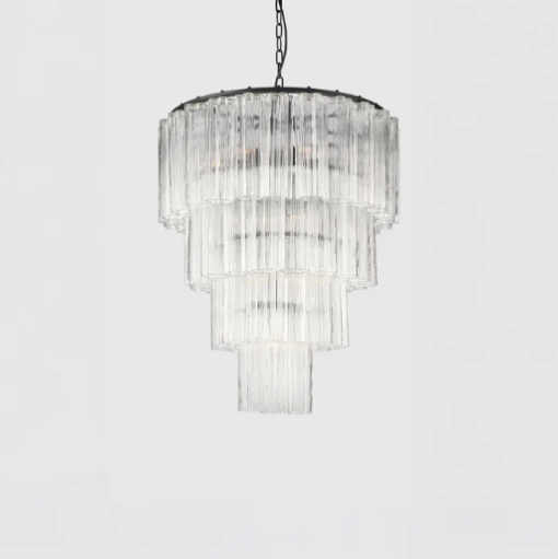 Meuble, Fontaine Chandelier 4 Layer - black