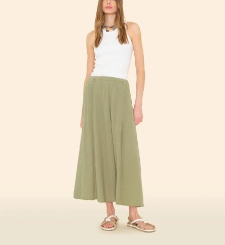 Xirena, Deon skirt dark seagrass