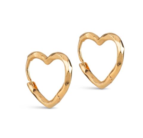 Enamel, Organic heart hoops