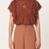 Vanessa Bruno, Calisson blouse brownie