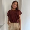 Vanessa Bruno, Calisson blouse brownie