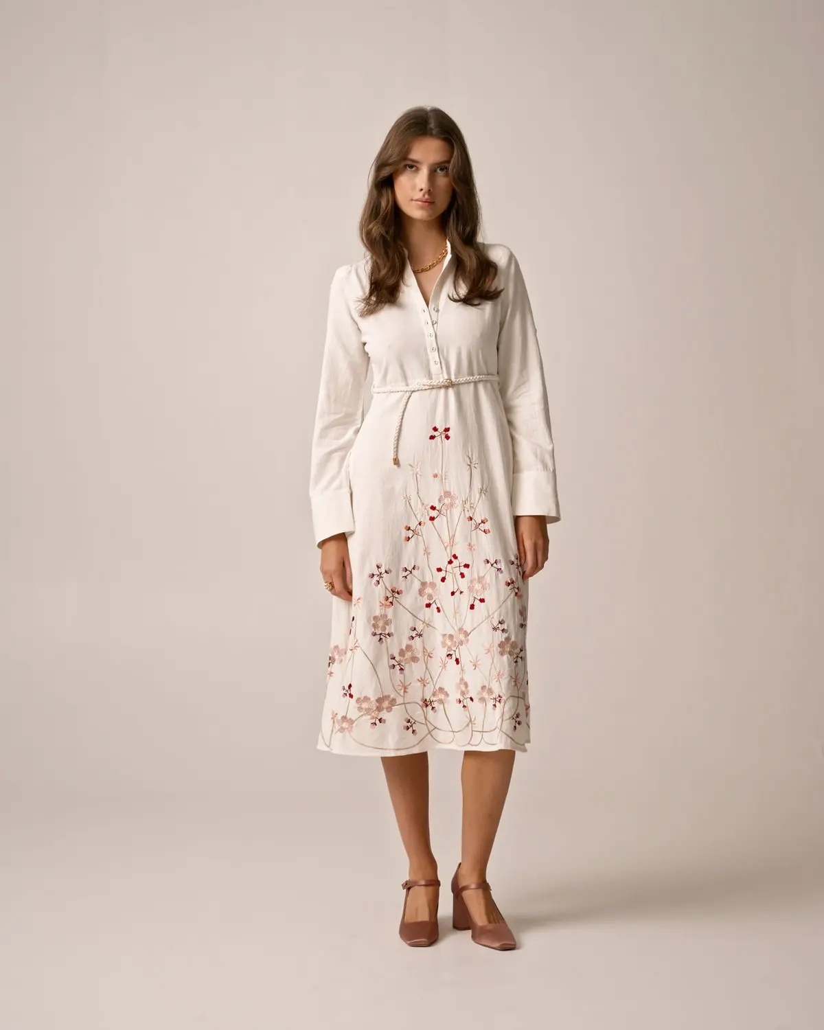 Bytimo, Linen collared dress
