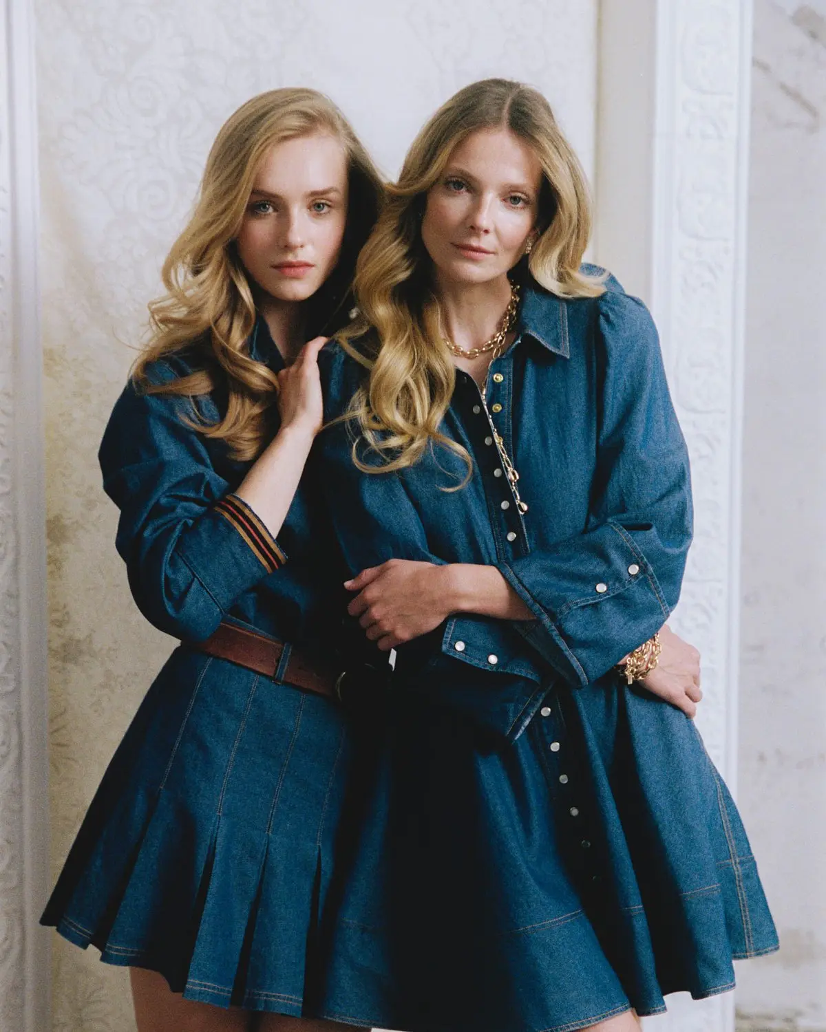 Bytimo, Denim mini dress french blue