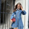 Bytimo, Denim mini dress french blue