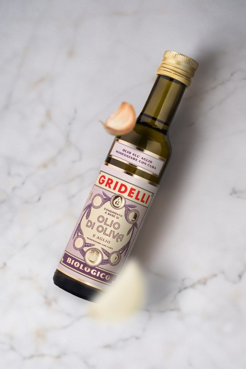 Gridelli, Olio e aglio