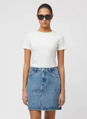 FWSS, Salt denim skirt stonewashed blue