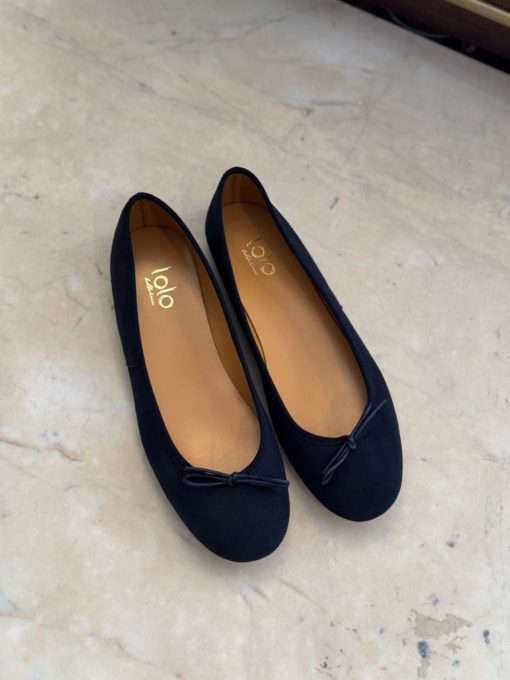 Lolo ballerina, Capri suede navy